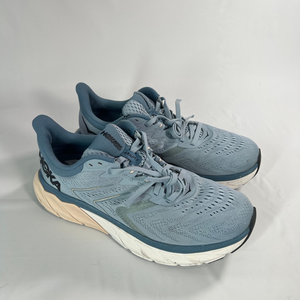 Hoka One One Arahi 5 Women's Running Shoes Blue Fog Provincial Blue Size 9B